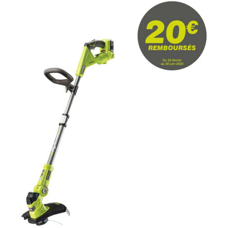 Coupe bordures - dresse bordures hybride RYOBI - RLT1831H25F - 18V OnePlus - 1 batterie 2.5Ah - 1 chargeur rapide