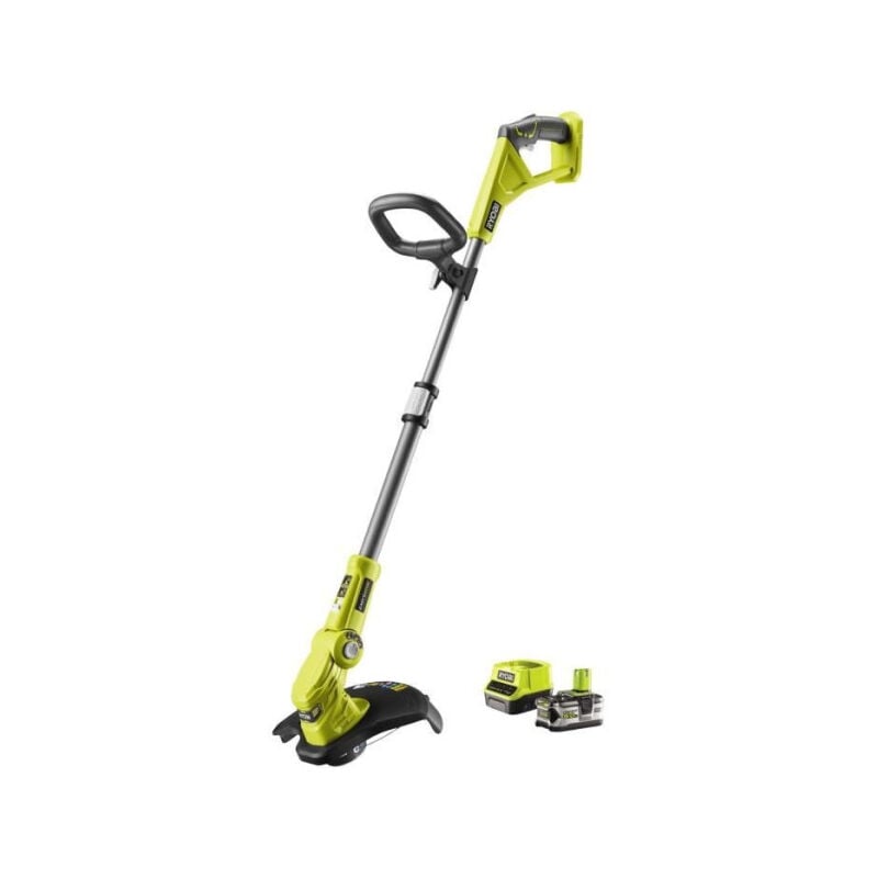 Ryobi - Coupe-bordures 18V - ø coupe 25-30 cm - ø fil 1 x 1,6 mm - tube télescopique - batterie 5,0 Ah & chargeur - RLT183250
