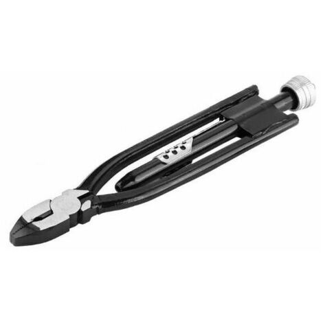 Coupe-boulon et pince monseigneur Pince à torsion, pince à torsader pour fil de sécurité de 6 pouces et 9 pouces Wire Twister Lock Wire Set coupe-fil avec fil forgé en acier à haute teneur en carbone