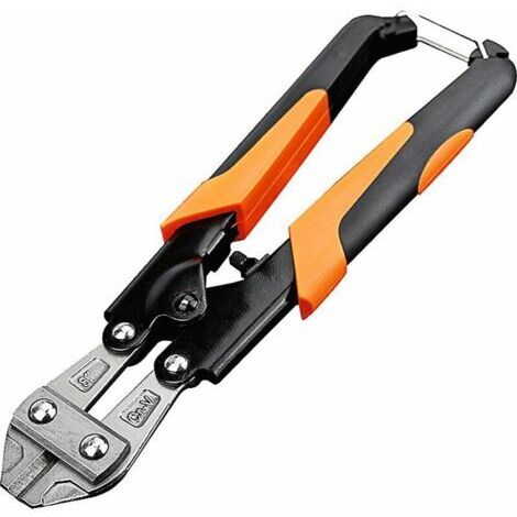 Coupe Boulons, 215 mm Cr-V Boulon Coupeur pour Fil d'acier, Fil, Cable, Chane, Treillis Métallique