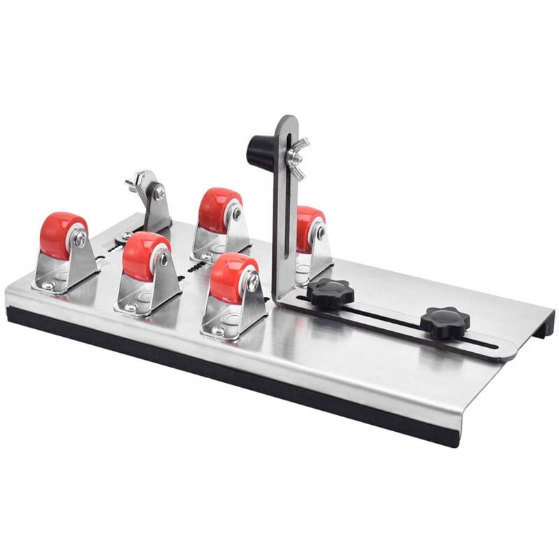 Lifcausal - Coupe-bouteille en verre à faire soi-même, tailles réglables, machine de découpe de bouteilles en métal pour l'artisanat de bouteilles de