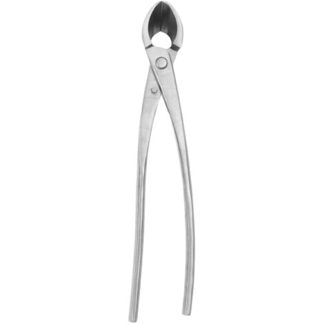 Coupe-branche Concave en alliage chromé de 27.5cm, poignée confortable, outil de modélisation de bonsa pour ferme et jardin, argent