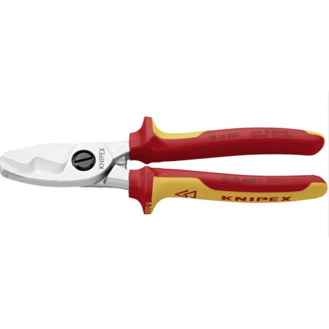 Coupe cable 1000v 2 tranchant sc95 16 200sb - KNIPEX