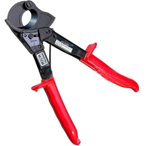Coupe-câble à cliquet, Coupe-câble à cliquet en aluminium et cuivre, coupe-câble à cliquet et coupe-câble jusqu'à