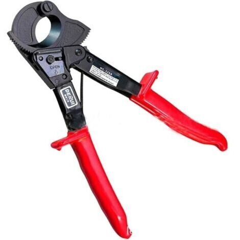 Coupe-câble à cliquet, Coupe-câble à cliquet en aluminium et cuivre, coupe-câble à cliquet et coupe-câble jusqu'à