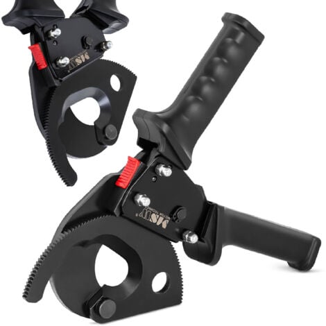 Coupe-Câble à Cliquet Pince Coupante Outil De Coupe 500 mm² Longueur Variable