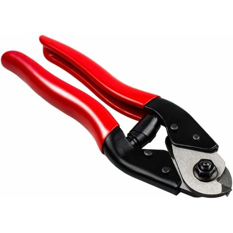 Coupe-câble en acier robuste pour avions jusqu'à 0.9 cm pour pont d'escalier, garde-corps en métal robuste et épais