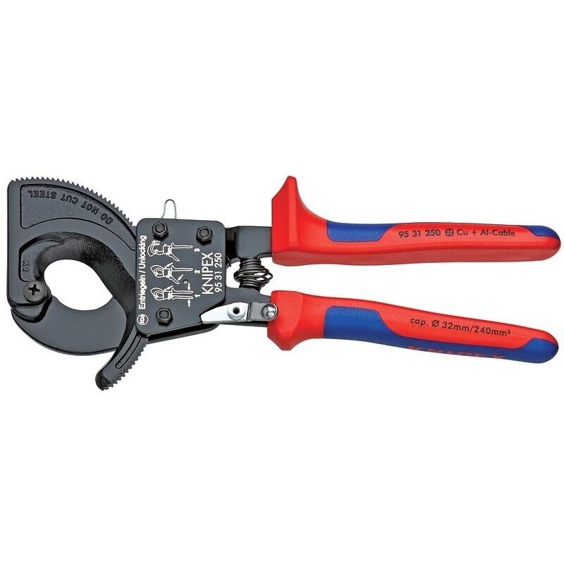 Knipex - Coupe-câbles à cliquets