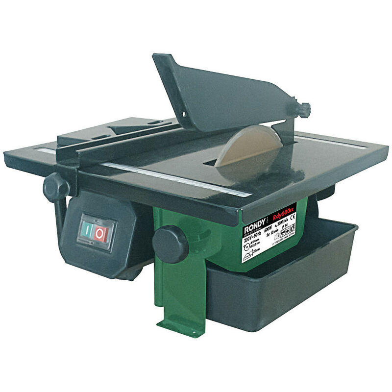 Coupe carreaux électrique 600w - Disque diamanté diamètre 180mm - Carreau en céramique - granit - marbre