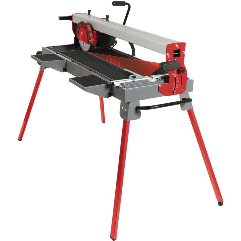 Coupe-carrelage radial te-tc 920 ul (900 w, Longueur de coupe : 920 mm, Piètement repliable, Grand bac de récupération d'eau, Disque à tronçonner au