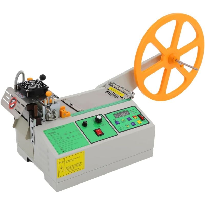 Gojoy - Coupe-ceinture automatique, coupe-sangle, coupe numérique à froid et à chaud, largeur 110 mm, largeur 280 w, 350 °c pour couper le cuir,