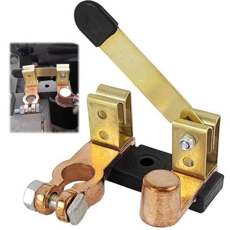 Coupe Circuit Batterie 12v, Coupe-batterie isolateur de débranchement, Coupe Batterie, Coupe Circuit Batterie Coupe-Circuit Batterie 12V 24V pour Auto, Camion, Véhicule Utilitaire