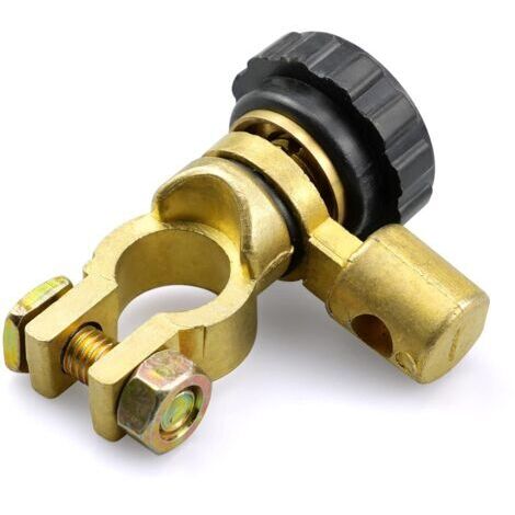 Coupe Circuit Batterie 12V, Interrupteur Terminal Connexion, Cosses Batterie 12V pour Voiture Camion Bateau Véhicule 15.5-17mm
