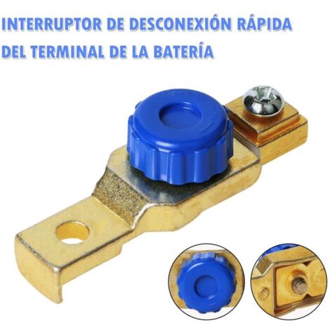 Coupe Circuit Batterie de Moto, Interrupteurs de Batterie Déconnexion pour Moto, Isolateur de Batterie 12V 80A pour Moto Voiture Camion par (2 Pièces)