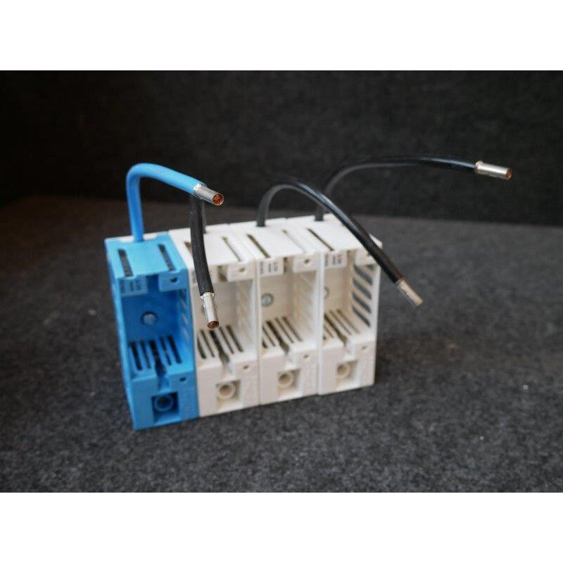 Coupe-circuit principal individuel ccpi 3 phases + 1 neutre 60A triphasé T00 (Enedis 69-40-523) Beromet