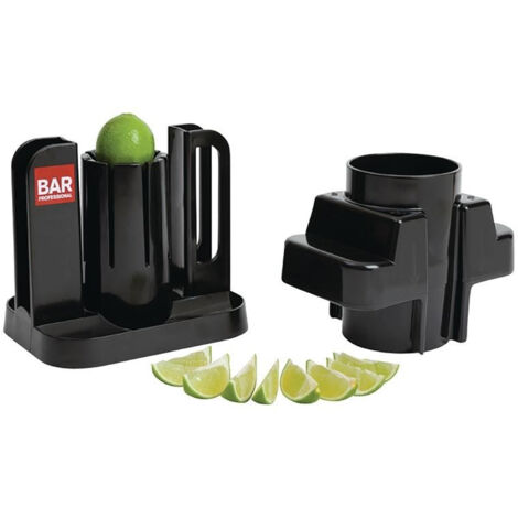 Coupe citron inox 8 tranches de bar professionnel