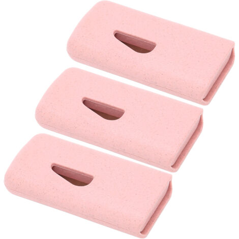 Coupe-Comprimé Portable Rose 3 Pièces pour Enfants et Seniors