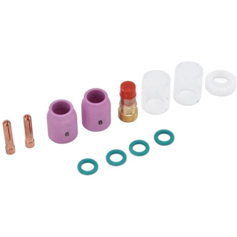 Coupe en verre de soudeur, accessoire de soudage TIG à buse en céramique pour WP-17/18/26