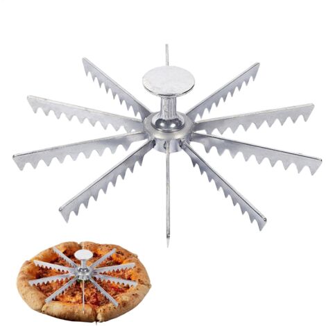 Coupe- Entier 6 Tranches/8 Tranches/10 Tranches, Marqueur De Et De Gâteau En Aluminium, Guide De Coupe- 6-10 Et Coupe-gâteau Séparateur De Portions Pour Cheesecake, Coupe Rapide