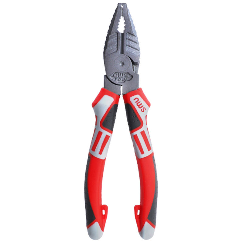 Sunxury - Coupe-fil multifonctionnel de qualité industrielle, pince à bec pointu, pince diagonale, tête de pince épaissie, acier au chrome vanadium