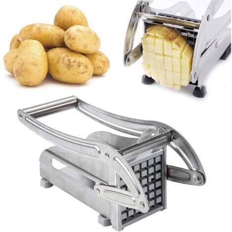 Coupe-frites manuel en acier inoxydable pour couper les pommes de terre et la viande A165