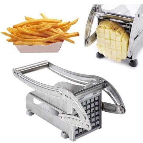 Coupe-Frites,Taille-Frites Inox À Levier avec lames