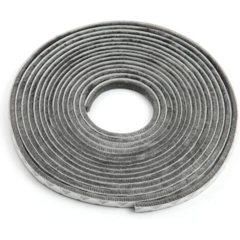 Coupe-Froid Auto-adhésif pour Porte. Anti-Poussière et Insonorisant. Parfait pour Abri Coupe-Vent (95MM. 6M)