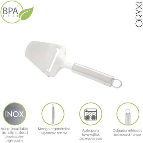 Coupe-fromage de en acier inoxydable 8 x 23 (alt) cm.