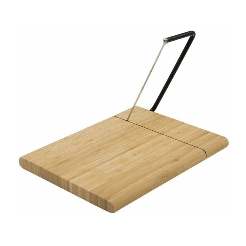 Coupe-fromage en bambou avec fil fsc