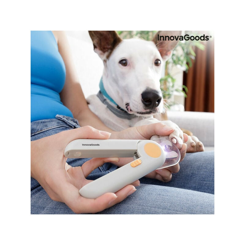 Coupe-griffes avec led pour Animaux de Compagnie Clipet Innovagoods