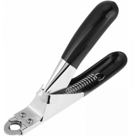 Coupe-griffes pour chats – Pour chats, chatons, chiots, lapins ou autres petits animaux (noir)