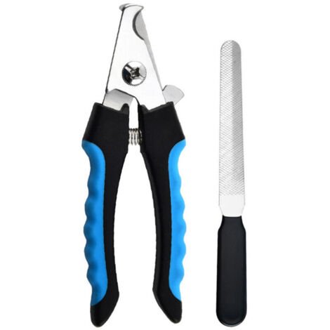 Coupe-Griffes pour Chiens et Chats de Petite à Grande Taille - Lime à Ongles intégrée - Manipulation Professionnelle - Coupe-Ongles Efficace - Ciseau pour Griffes Petites et Grosses