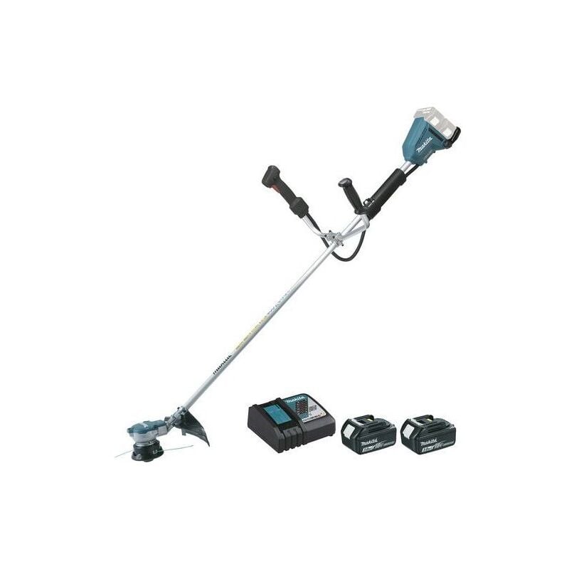 Débroussailleuse / Coupe-herbe lxt 36 v (2 x 18V) Makita avec 2 batteries 18v 3.0Ah - chargeur rapide - DUR368ARF2
