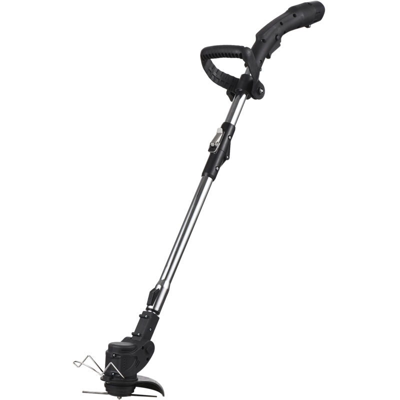 Treetalk - Coupe-herbe sans fil 12 v - Machine de désherbage légère - Lame de coupe en métal réglable en hauteur pour jardin et cour - Tonte des