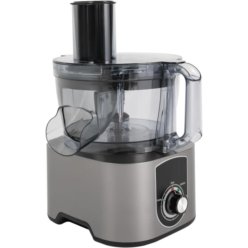 Gojoy - Coupe-Légumes Électrique En Acier Inoxydable, 7L Hachoir Machine De Découpe De Légumes Multifonctionnelle pour légumes fruits Carotte Pomme