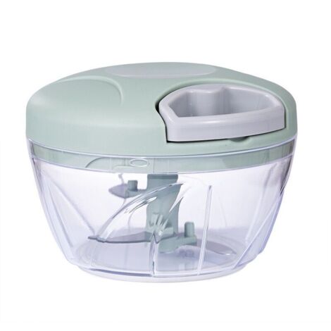 Coupe-légumes, hachoir de cuisine, trancheuse à oignons, outil de découpe, PP vert
