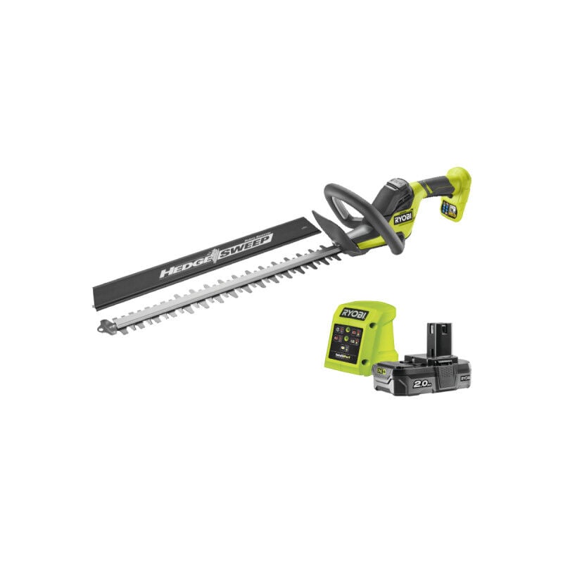 Taille-haies Ryobi 18V One+ - linea - 50 cm - 1 batterie 2.5 Ah - 1 chargeur - RY18HT50A-125