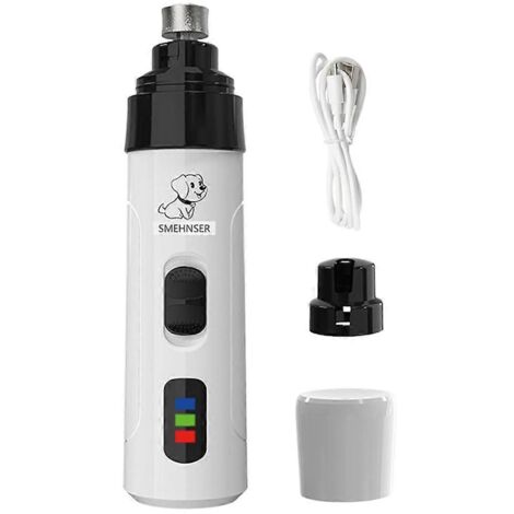 Coupe-ongles électrique pour chiens, limes à ongles électriques pour chiens --