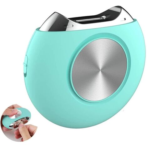 Coupe-ongles électrique pour ongles épais Coupe-ongles électrique automatique pour soignants, personnes âgées, adultes et enfants (bleu)
