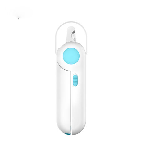 Coupe-ongles pour animaux avec lumière LED – Bleu – Protection anti-saignement