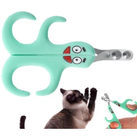 Coupe-Ongles pour Animaux de Compagnie,Coupe-Ongles Professionnel, Outils de toilettage sûrs, Coupe-Ongles,vert