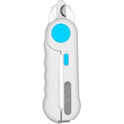 Coupe-ongles pour animaux - Non spécifié - Modèle avec lumière LED - Anti-éclaboussures - Acier inoxydable