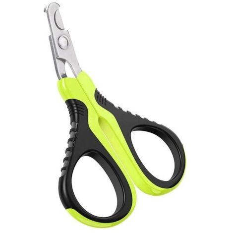 Coupe-ongles pour chat,coupe-ongles pour animaux de compagnie et tondeuse pour petits animaux,sûr-coupe-griffes de chat(gris/vert)