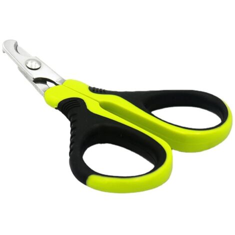 Coupe-ongles pour chats et petits chiens, vert/noir