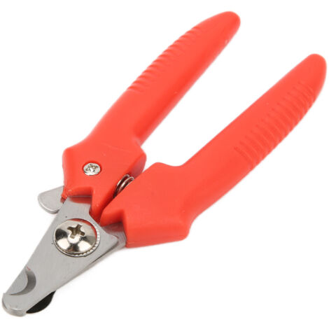 Coupe-ongles pour chiens et chats avec protection de sécurité et guide rapide