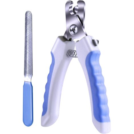 Coupe-Ongles pour Chiens et Chats, Coupe-Ongles pour Chiens, Chats et Lapins, avec Lames en Acier Inoxydable Très Tranchantes et Lime à Onglets Incluse.