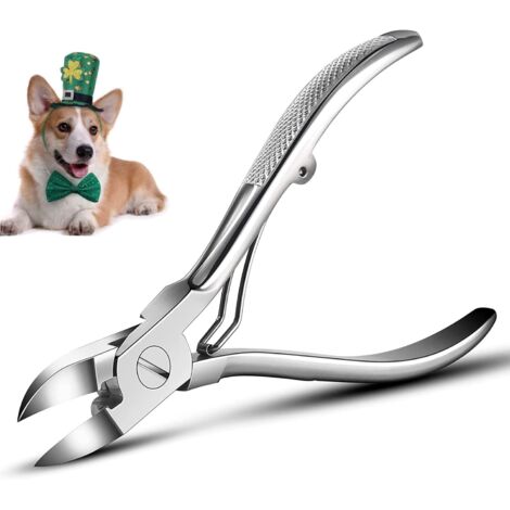 Coupe-ongles pour le soin des griffes – Coupe-ongles en acier inoxydable pour le toilettage des animaux – Adapté aux chiens et aux chats