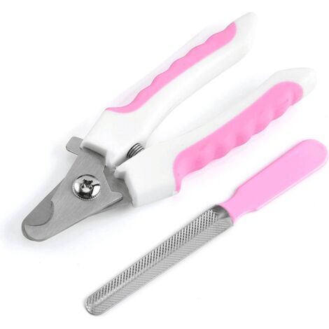 Coupe-ongles professionnel - Coupe-ongles pour animaux - Rose - Coupe-ongles pour chien