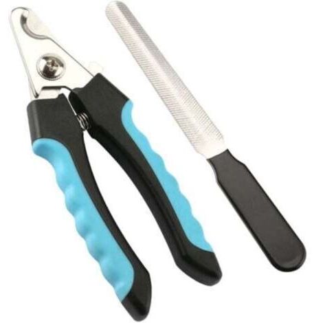 Coupe Ongles Professionnel Pince à Ongles pour Chien, Chat, Oiseau avec Verrouillage Sécurité et Lime à Ongles