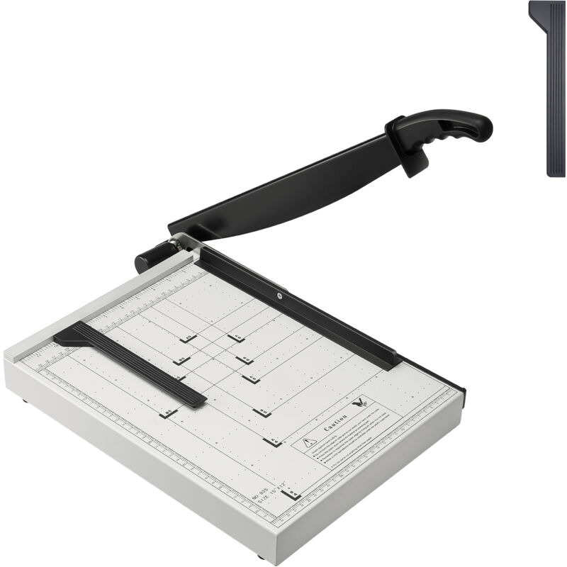 Coupe-papier Mophorn, coupe-guillotine, longueur de coupe de 15 pouces, capacité de 16 feuilles, coupe-papier à guillotine robuste avec rail de
